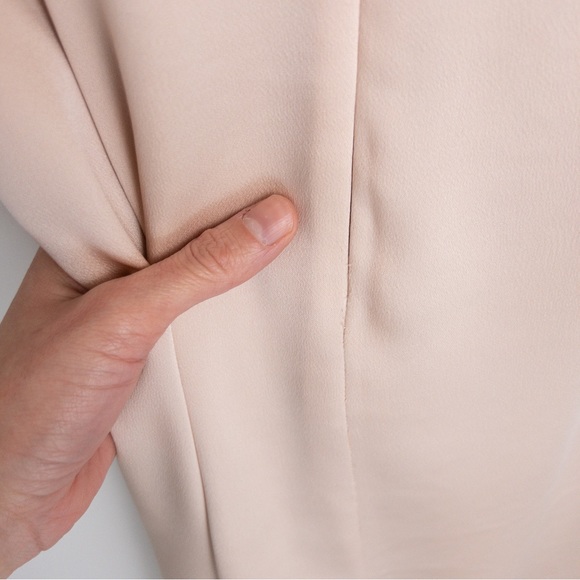 ANN TAYLOR . Satin Sheath Dress - Picture 8 of 15